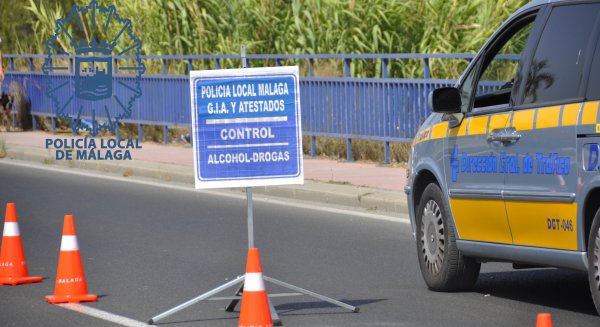 La Policía Local de Málaga comienza a realizar pruebas de consumo de drogas a los conductores de vehículos