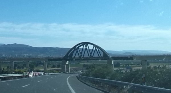 Adif concluye la ejecución del tablero del viaducto sobre el río Guadalhorce