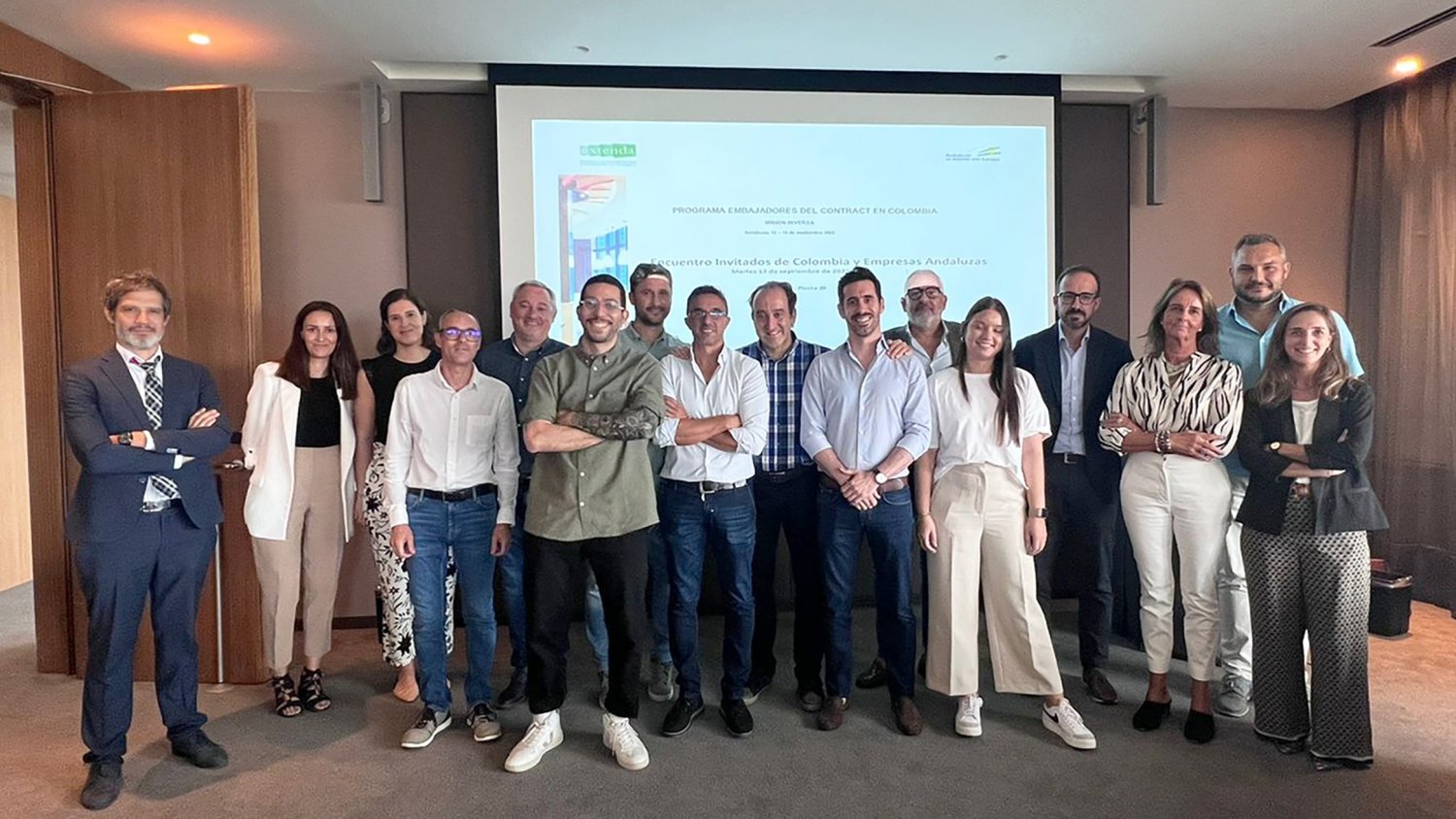Extenda potencia el negocio del canal Contract de Andalucía en Colombia