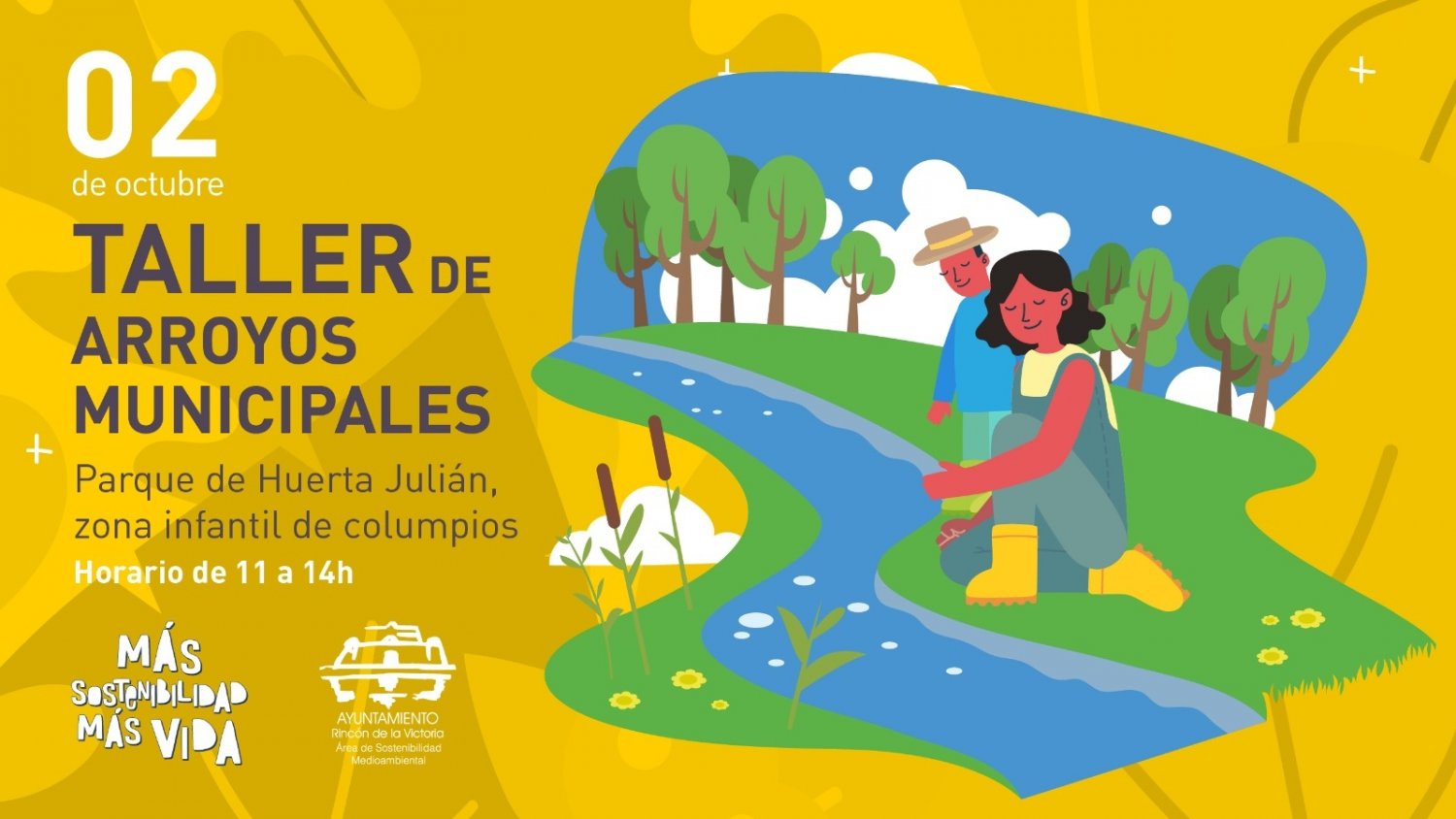 Rincón de la Victoria organiza un taller familiar para concienciar sobre la importancia de cuidar los arroyos