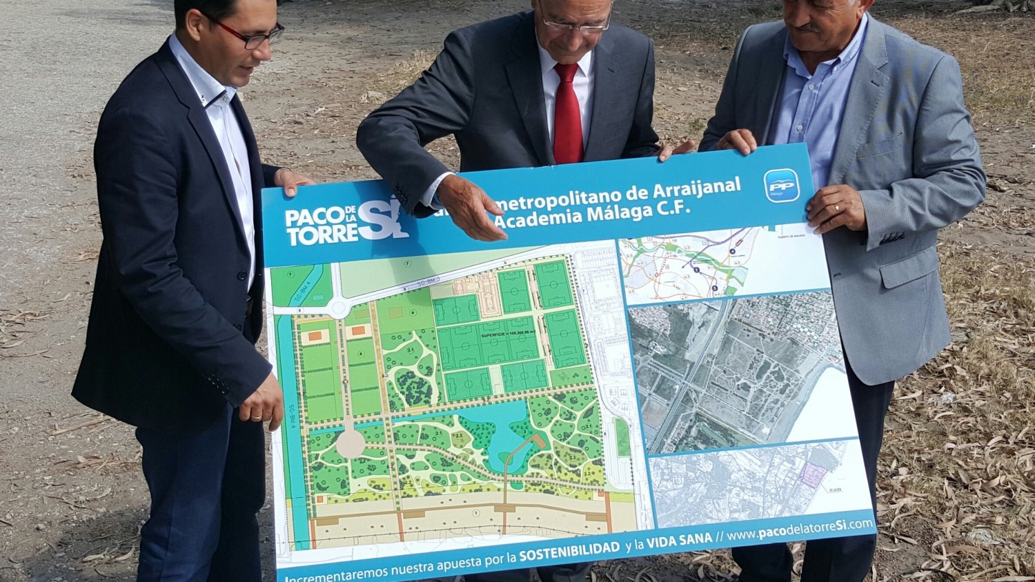 De la Torre afirma que la Junta ha supeditado el interés político al ciudadano con los terrenos de Arraijanal