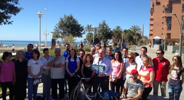 De la Torre afirma que ampliará los carriles bici y acondicionará más espacios para corredores