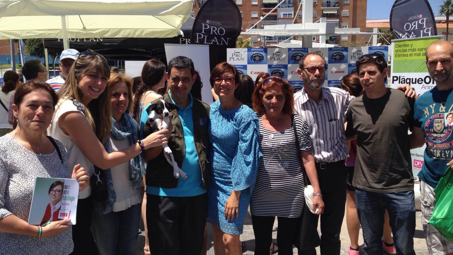 Gámez construirá un parque canino por distrito e impulsará medidas para el 'sacrificio cero'