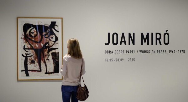 El Pompidou dedica su primera exposición temporal a Joan Miró
