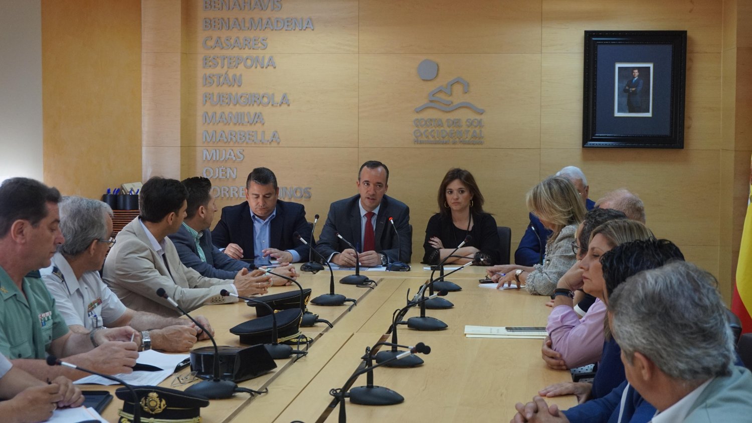 El secretario de Estado coordina la estrategia de seguridad en la Costa del Sol ante el inicio de la temporada estival