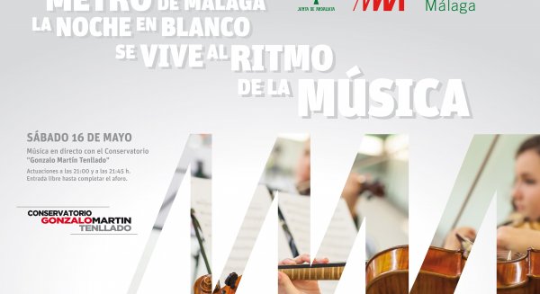 El metro será escenario de varios conciertos durante La Noche en Blanco