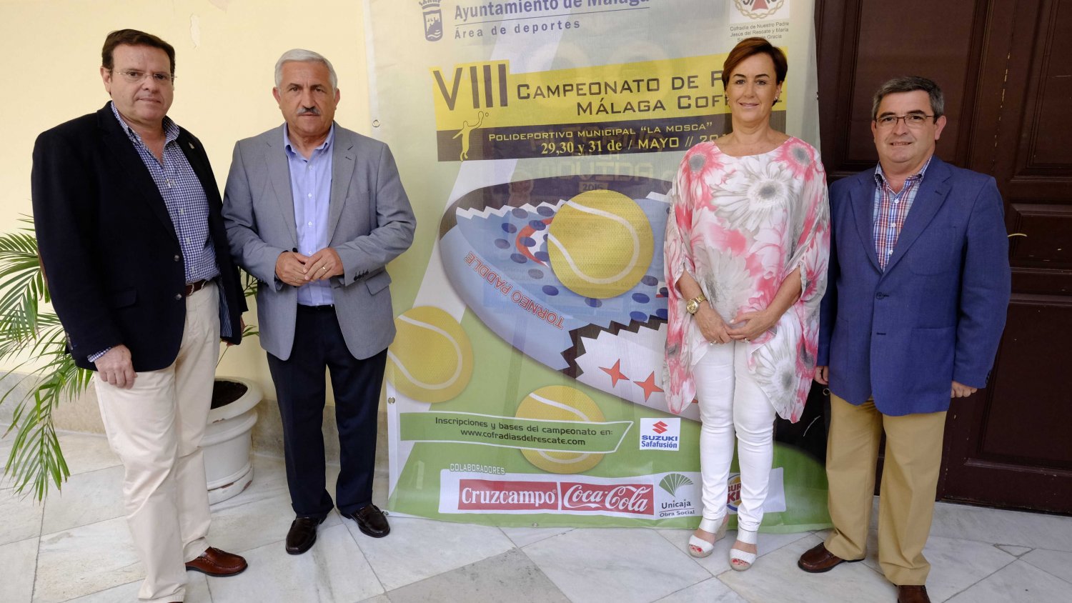 El VIII Campeonato de Pádel 'Málaga Cófrade' se disputará entre el 29 y 31 de mayo