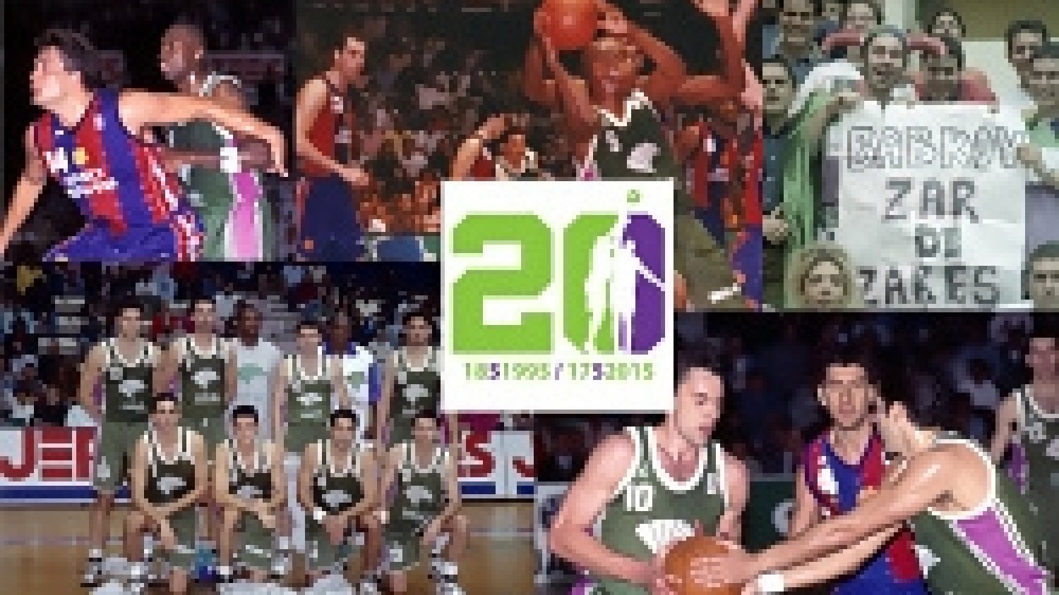 Homenaje a los subcampeones de 1995, dos décadas después de la primera final del Unicaja