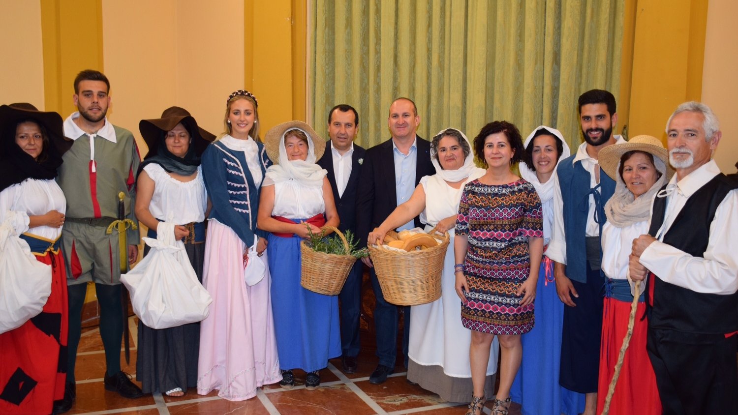 Alozaina celebra una recreación histórica dedicada a la heroína local María Sagredo