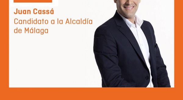 Juan Cassá realizará una campaña de calle bajo el lema 'Málaga pide cambio'