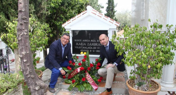 El PSOE garantizará la financiación de la Fundación María Zambrano con una aportación anual desde la Diputación