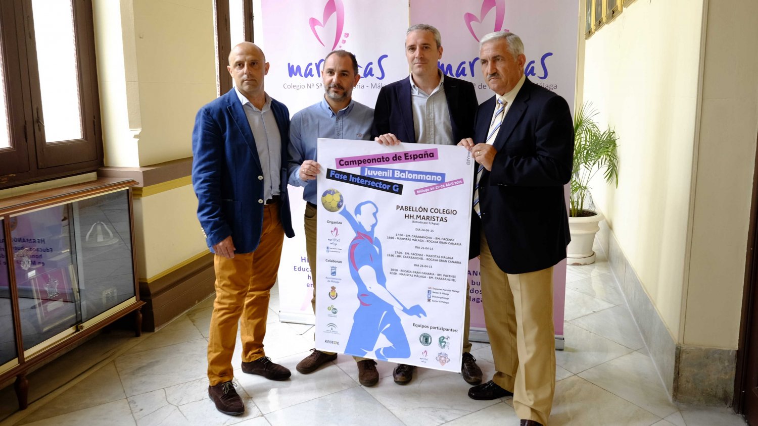 El Club Maristas Málaga, sede de una fase del Campeonato de España