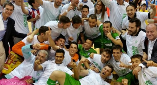 La UMA Antequera asciende a primera división de fútbol sala