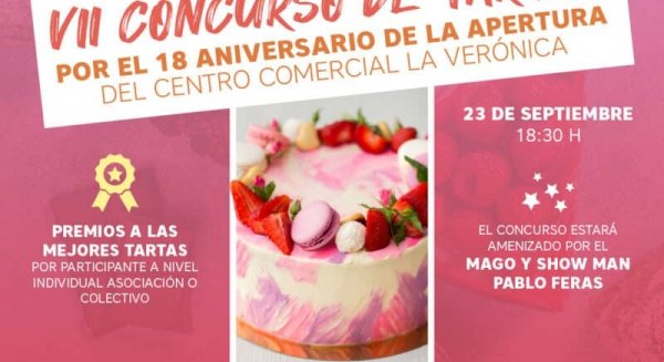 La Verónica celebra su 18 aniversario con su tradicional concurso de tartas