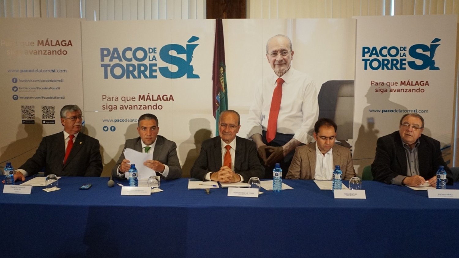 De la Torre incluye a dos independientes en los puestos de salida del PP