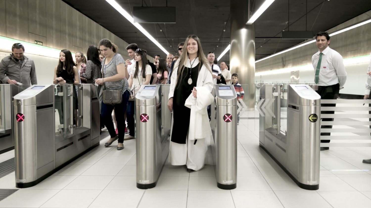 El metro de Málaga transporta a más de 142.000 pasajeros en Semana Santa