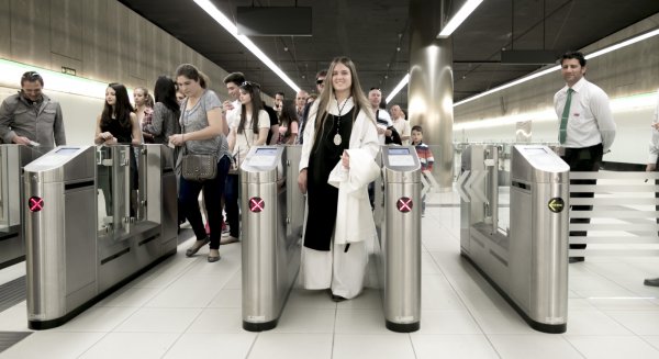 El metro de Málaga transporta a más de 142.000 pasajeros en Semana Santa