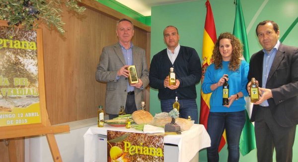 Enrique Sánchez y Kiti Mánver, en la XVI edición del Día del Aceite Verdial