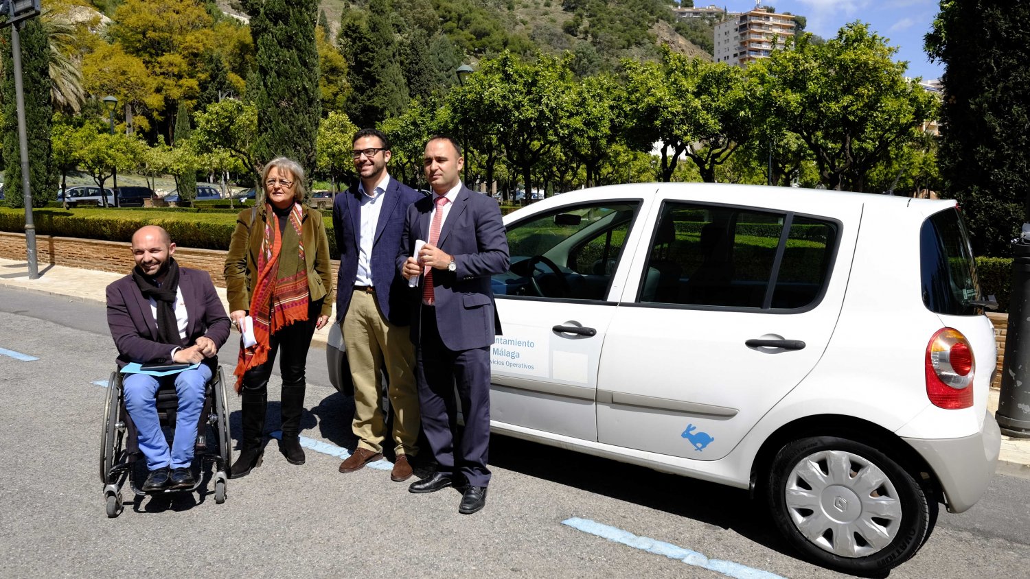Málaga, pionera en el sistema de uso compartido de vehículos municipales