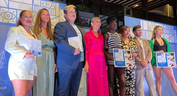 Miguel Ángel Ocón, ganador de la Muestra Joven de Moda en MálagaCrea 2022