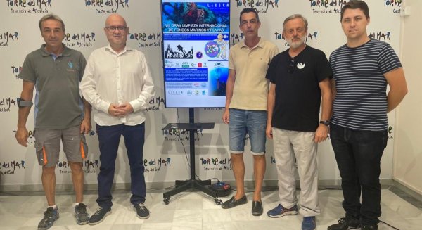 Torre del Mar formará parte de la octava edición de la Limpieza Internacional de Fondos Marinos
