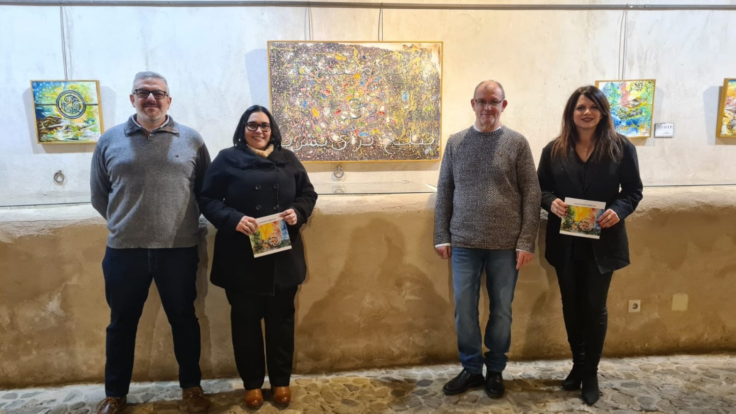 La Casa Fuerte Bezmiliana abre su agenda cultural con la muestra de pintura de Salvador Cabello