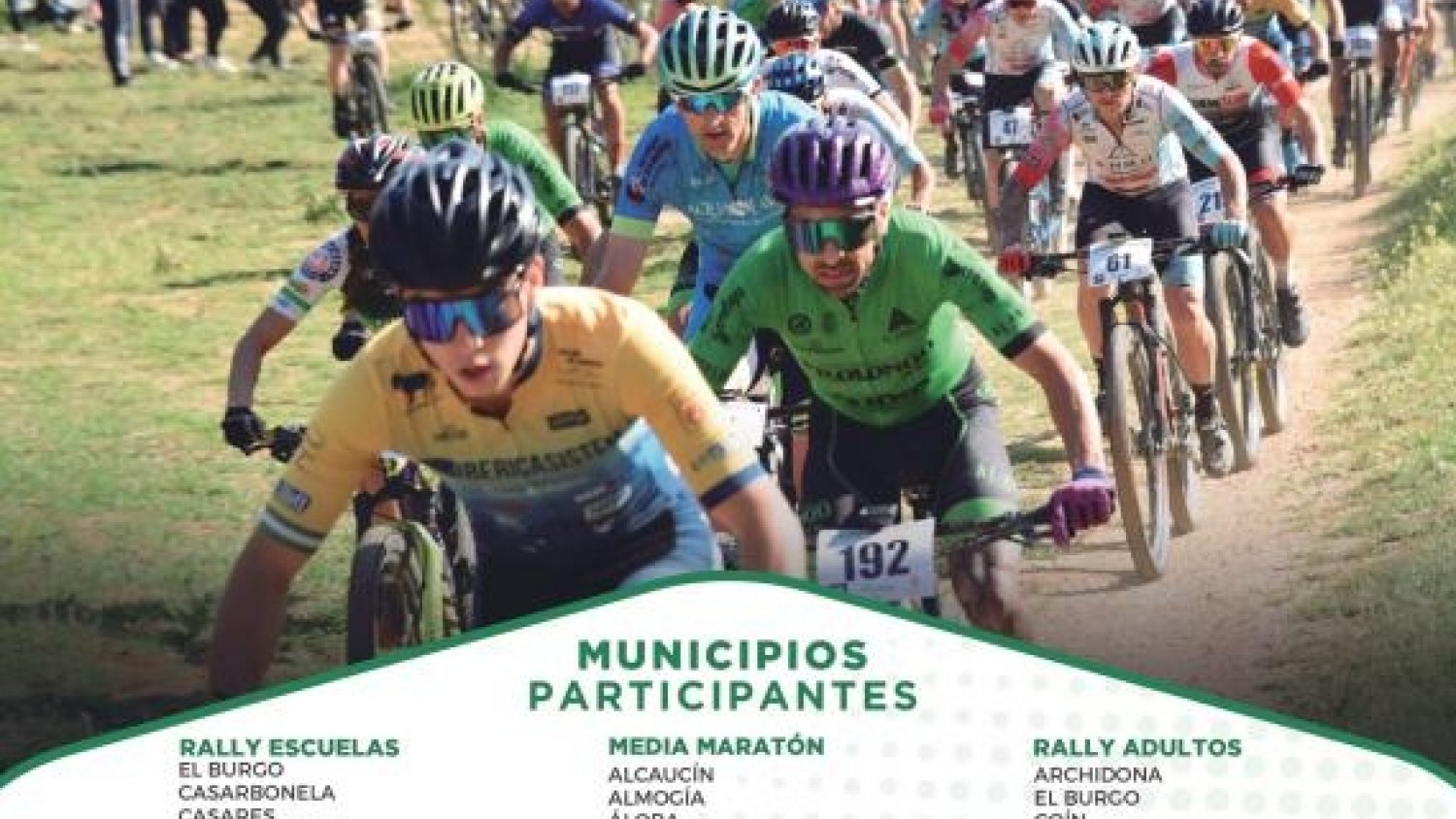 Más de 7.000 deportistas participan en el XXIV Circuito Provincial de Ciclismo de la Diputación