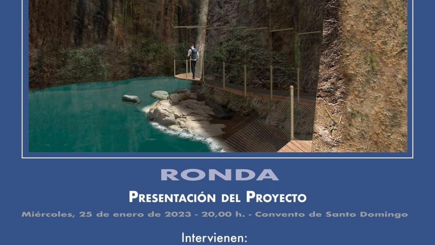 El Ayuntamiento anuncia la presentación del proyecto del Desfiladero del Tajo