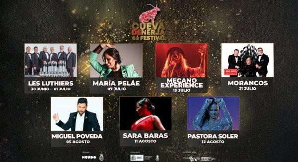 El 62º Festival Cueva de Nerja saca a la venta las primeras entradas