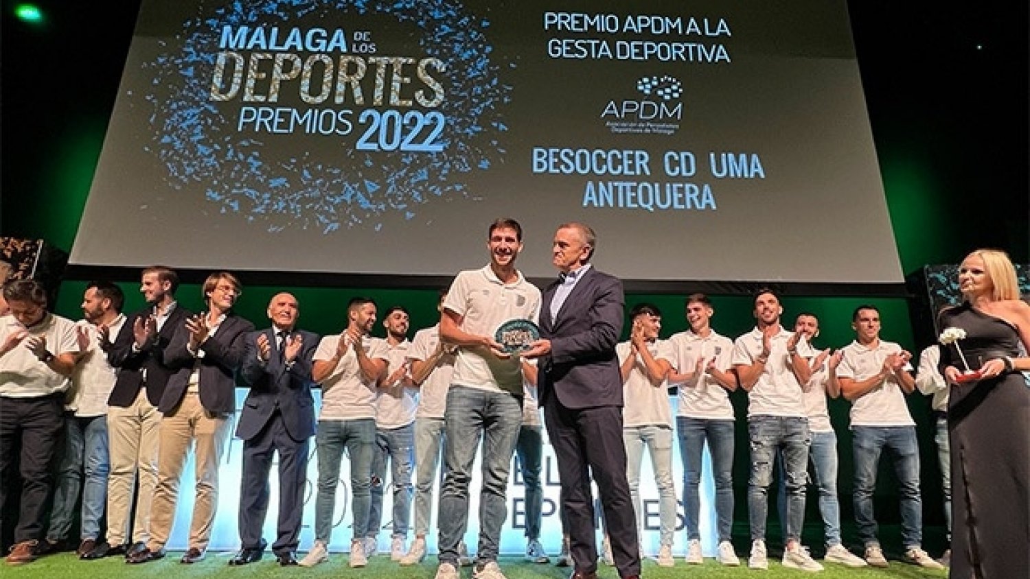 UMA.- Doble reconocimiento al BeSoccer UMA Antequera por los éxitos de la pasada temporada