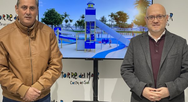 Medio Ambiente inicia las obras del nuevo macroparque infantil junto al faro de Torre del Mar