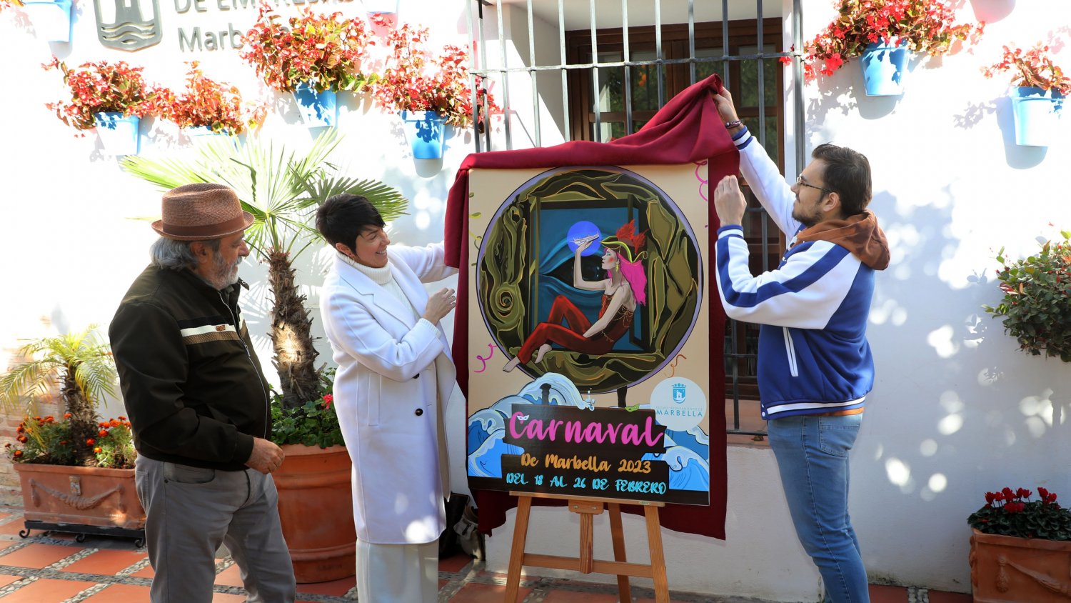 Cerca de un centenar de obras se presentan al Concurso de carteles del Carnaval de Marbella 2023