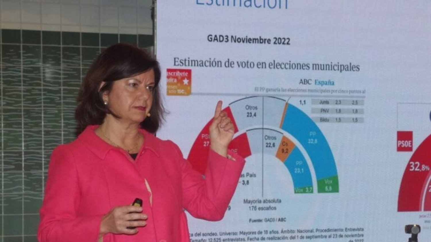 María José Canel: “La campaña electoral influirá decisivamente en el voto”