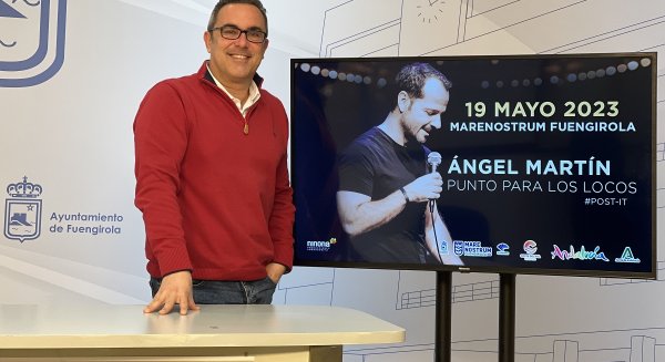 El espectáculo `Punto para los locos´ de Ángel Martín se suma a la edición de 2023 de Marenostrum Fuengirola