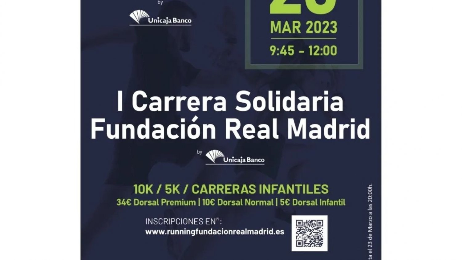 Torremolinos se suma a las carreras solidarias de la Fundación Real Madrid
