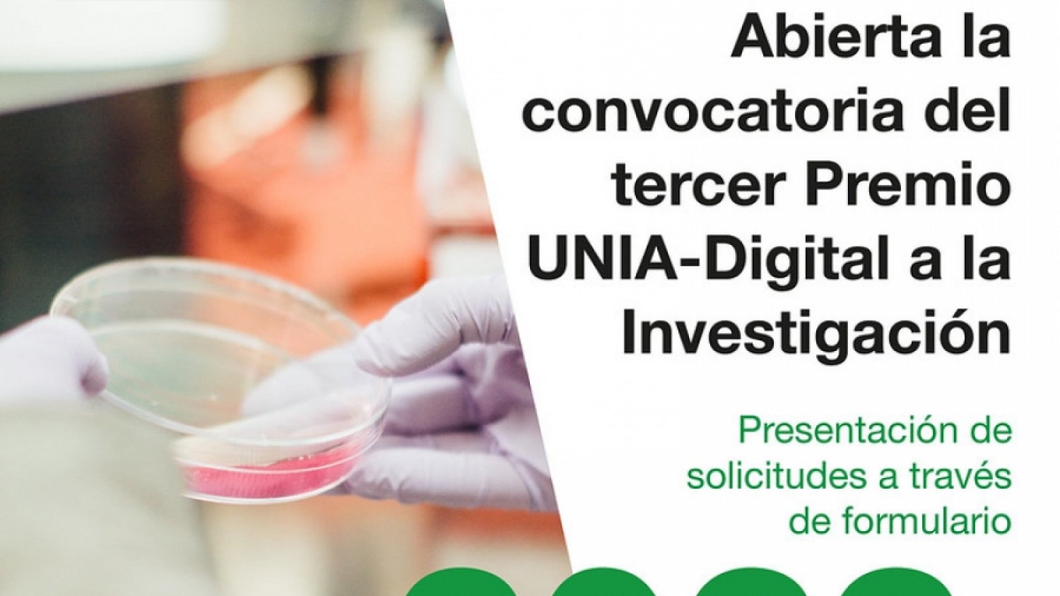 Abierta la convocatoria del tercer Premio UNIA-Digital a la Investigación