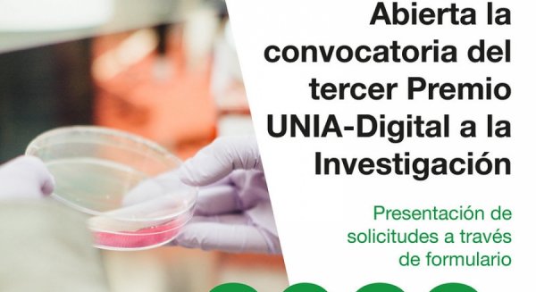 Abierta la convocatoria del tercer Premio UNIA-Digital a la Investigación
