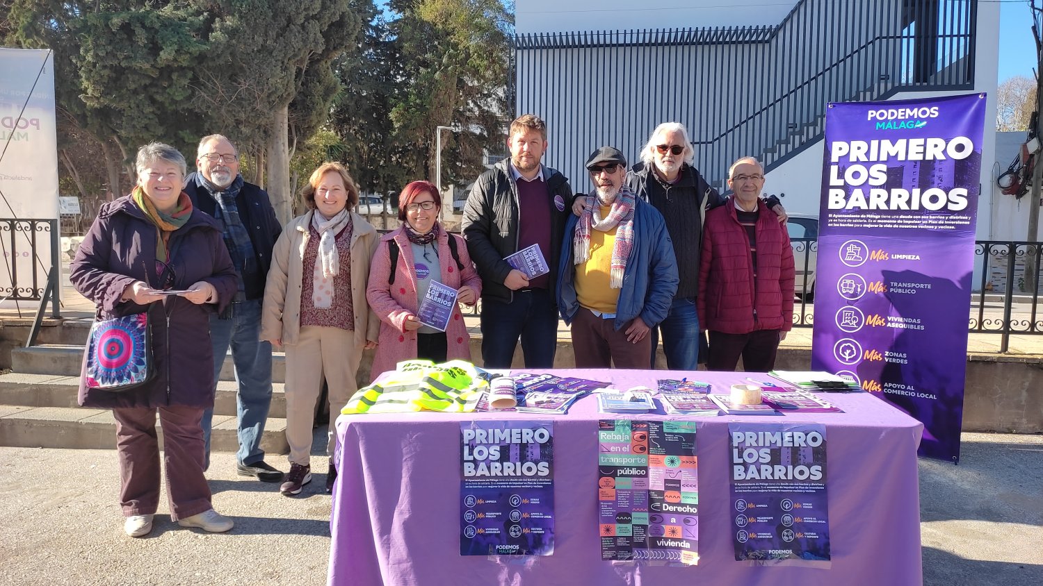 Podemos Podemos exige mejoras en la movilidad y limpieza de Churriana