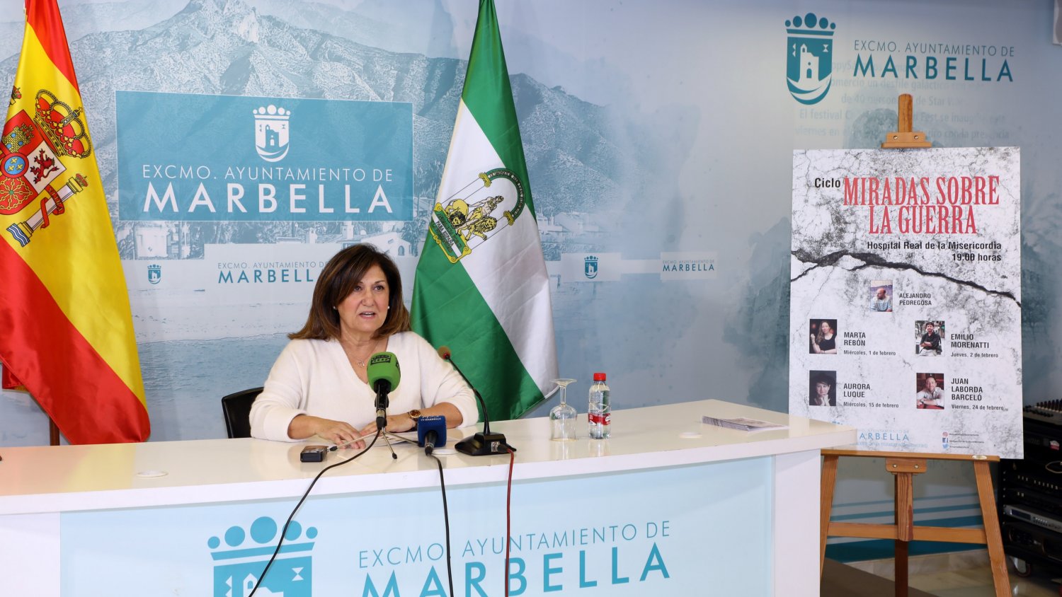 El Hospital Real de la Misericordia alberga el ciclo ‘Miradas sobre la guerra’