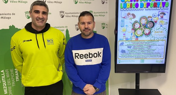 Vélez-Málaga presenta los campamentos lúdico-deportivos de 'Semana Blanca' 2023