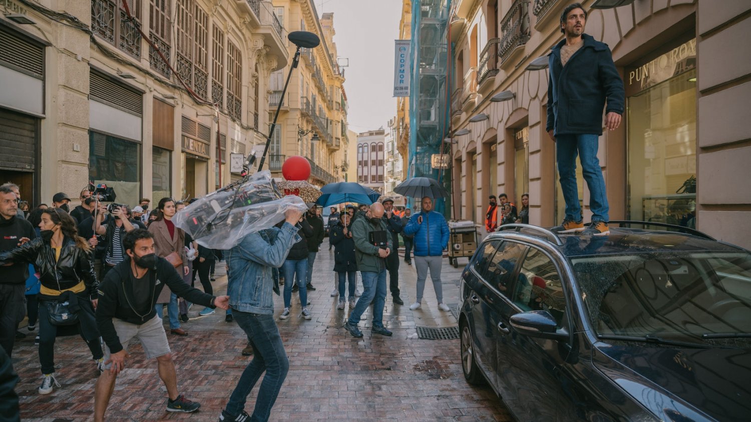 Las producciones audiovisuales en Málaga triplican en el 2022 la inversión con respecto al año anterior