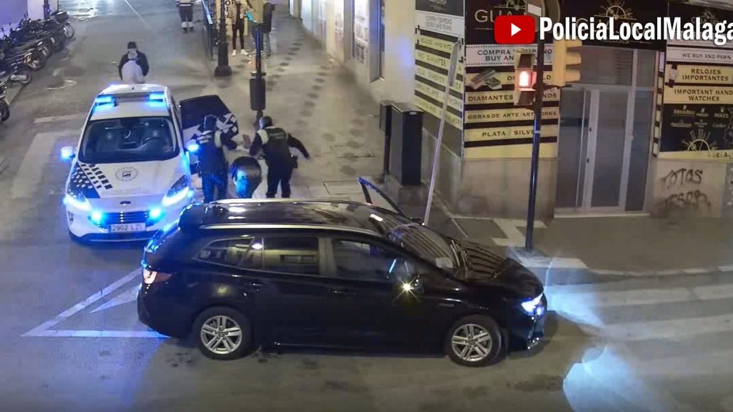La Policía Local detiene a un hombre por amenazas e intento de robo de un vehículo