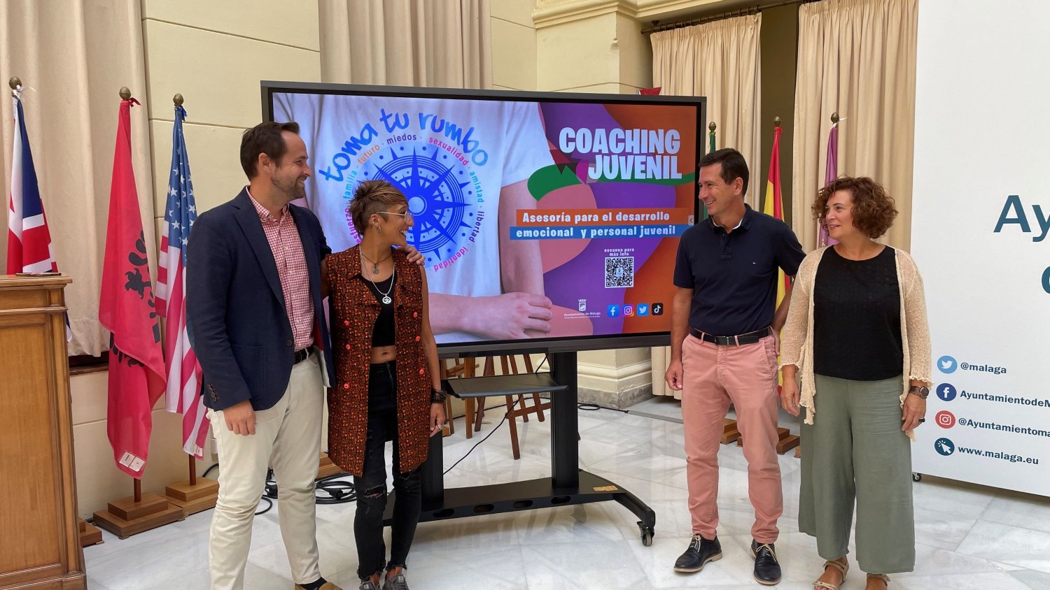 El Ayuntamiento de Málaga lanza un servicio gratuito de 'coaching' para jóvenes y adolescentes
