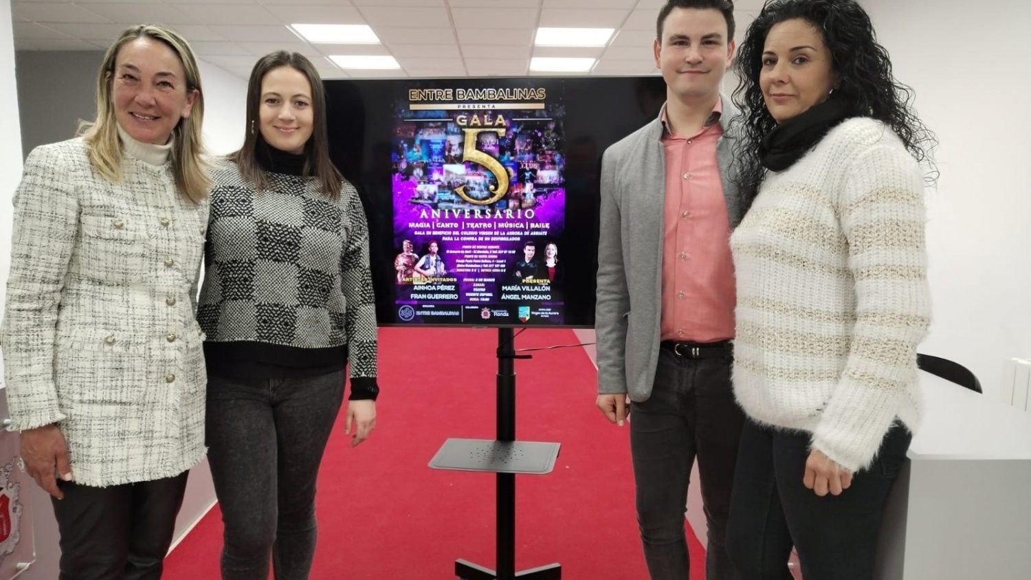 Ronda se suma a la celebración del quinto aniversario de Entre Bambalinas