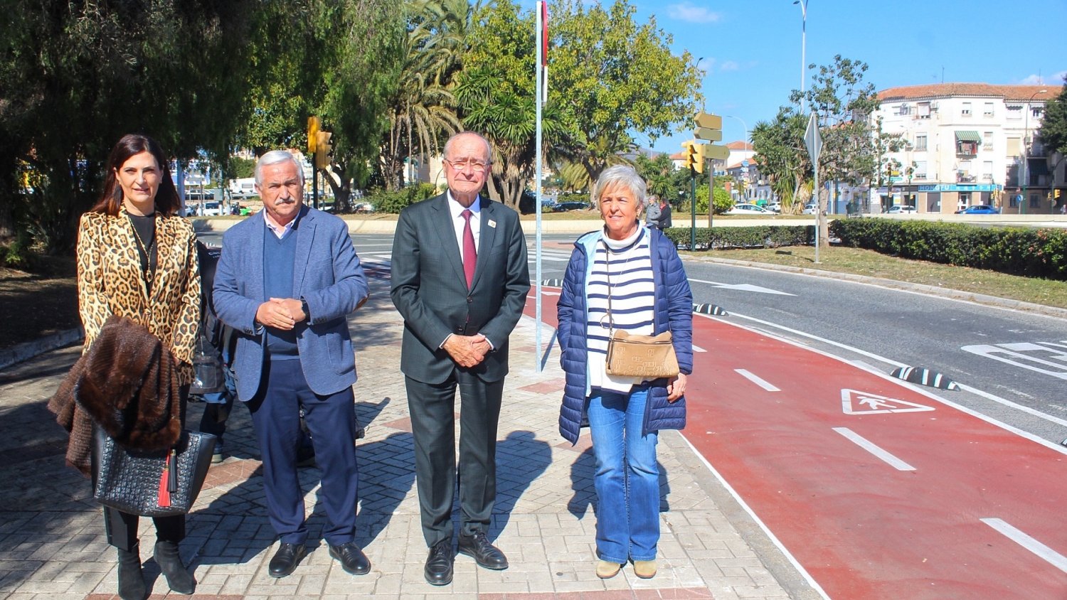 Entran en servicio los carriles bicis entre Virgen de la Cabeza y Avenida Juan XXIII