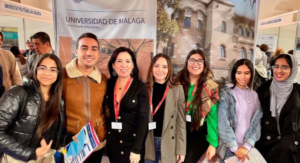 UMA.- El Vicerrectorado de Estudiantes y Deporte acerca a Marruecos la oferta formativa de la Universidad