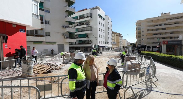Marbella acorta los plazos de la obra de remodelación integral de la Avenida del Trapiche