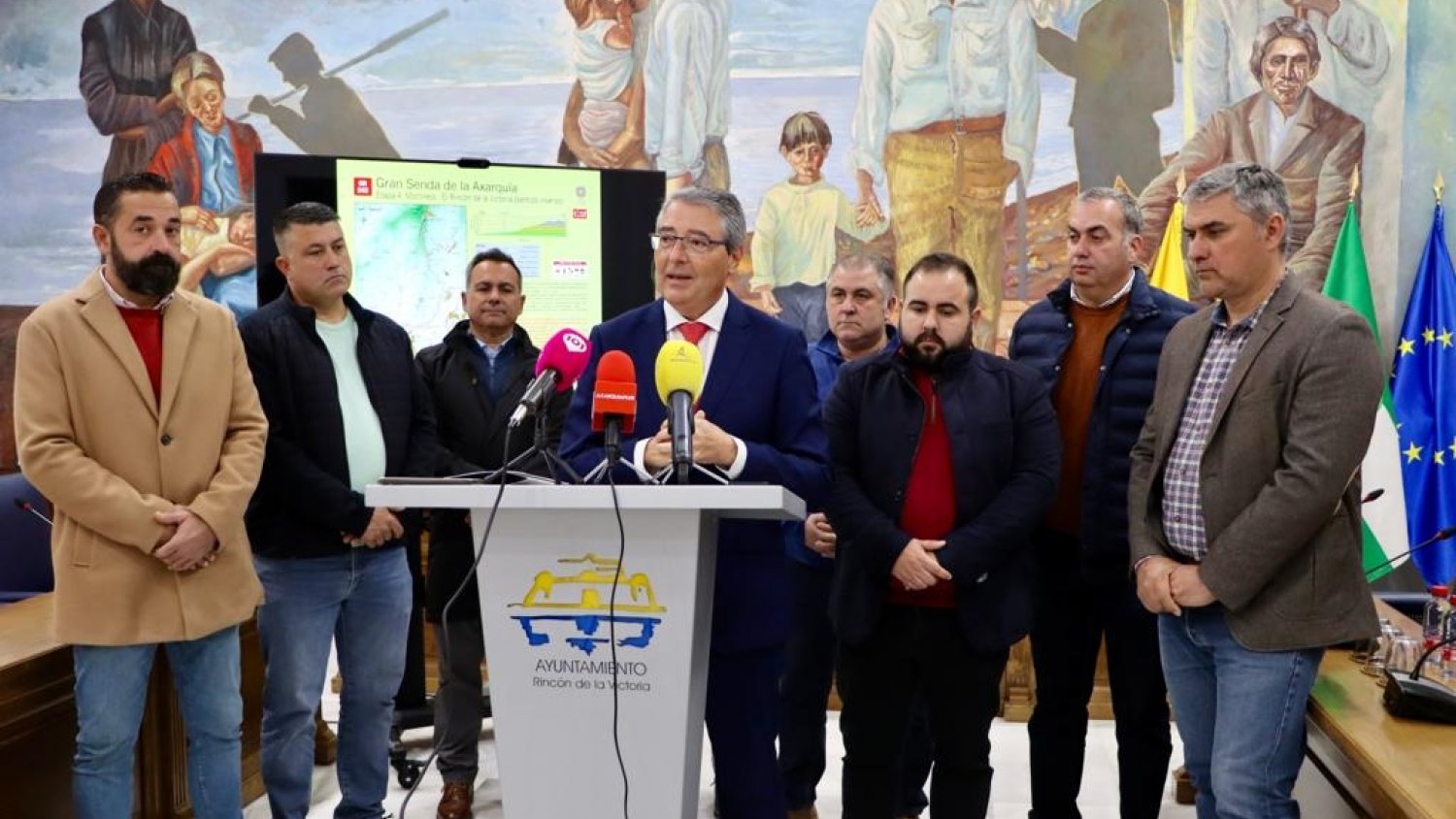 Diputación finaliza la Gran Senda de La Axarquía con cuatro etapas y cuarenta y cuatro kilómetros
