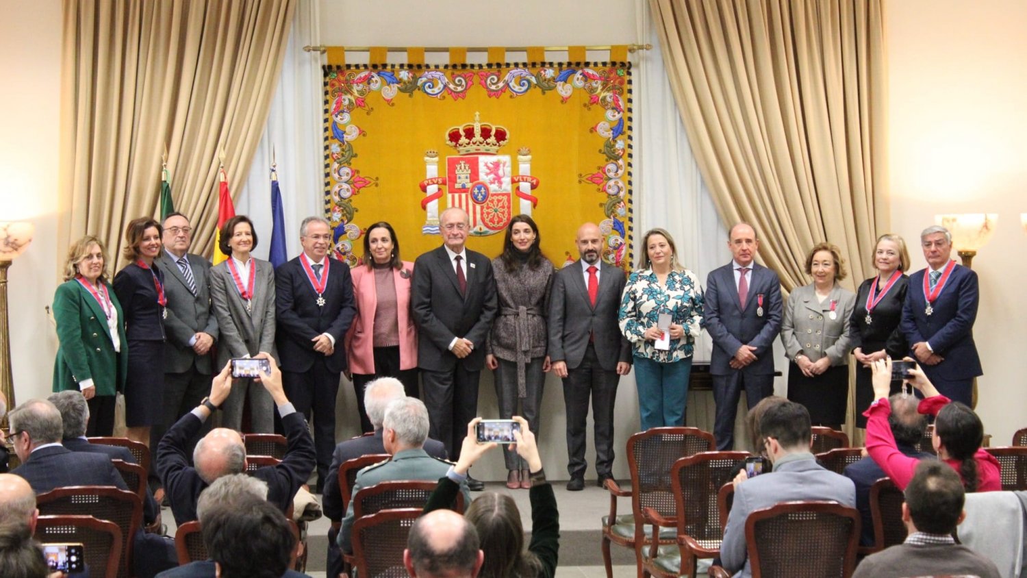 Llop entrega condecoraciones de la Orden de San Raimundo de Peñafort en Málaga