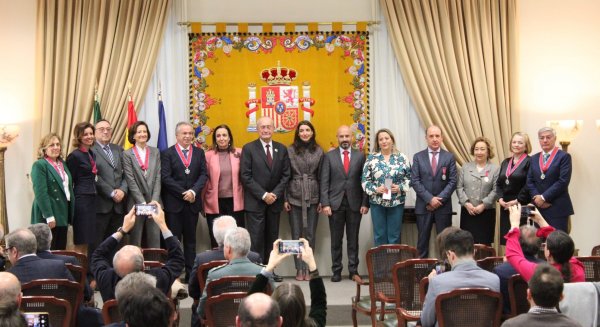 Llop entrega condecoraciones de la Orden de San Raimundo de Peñafort en Málaga